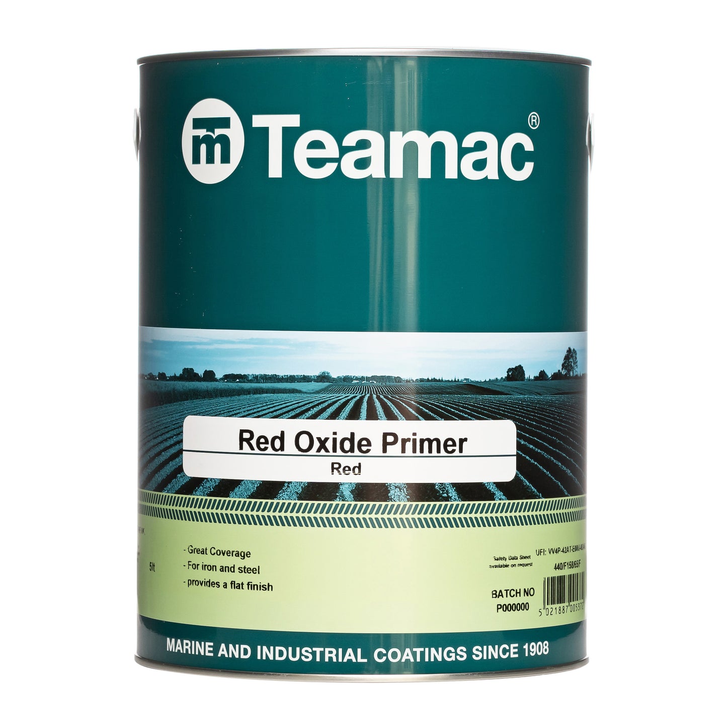 Teamac Agricultural Red Oxide Primer 5L
