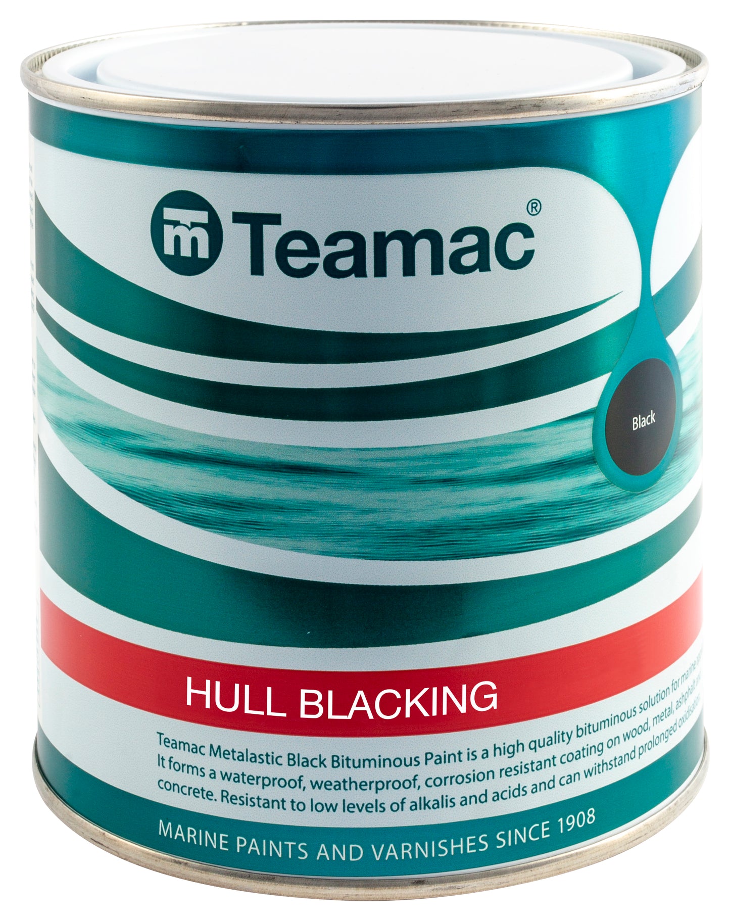 Teamac Hull Blacking 2.5L